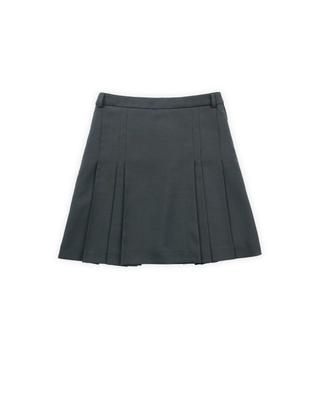Maegolenseoul Pleated Skirt Charcoal