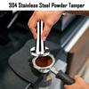 41mm   Tamper, Stainless Steel Coffee Tamper, Expresso Accessories Hammer Filling Tool Coffee Pressing Grind for   and Home
