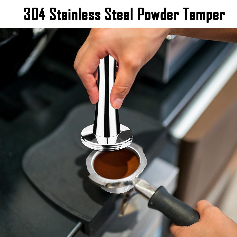41mm   Tamper, Stainless Steel Coffee Tamper, Expresso Accessories Hammer Filling Tool Coffee Pressing Grind for   and Home