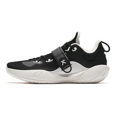 Water Flower 6 Lite Comfortable Trendy Versatile Durable Low-Top Basketball Shoes Men Sneaker Black White 112421608-2