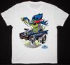 Rat and Fink Ed Big Daddy Roth Bat-Fink WHite  FUll Size S-5XL Unisex T-Shirt