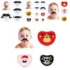 Baby Full Silicone Soothing Pacifier Adorable Creative Sleep Type Thumb Shape