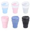 Silicone Collapsible Coffee Cup Portable Travel Mug Office Gift Foldable Water Bottle