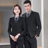 Unisex Stretch Single-Button Business Suit Set