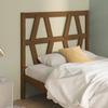 VidaXL Headboard Honey Brown 81x4x100 Cm Solid Pine Wood 818598