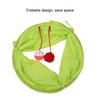 Cat Tunnel Foldable Polyester Interactive Tunnel Toy with Hanging   for Cats Rabbits Puppies