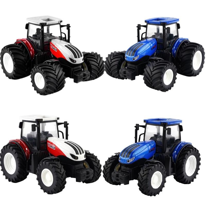 2.4g Alloy Rc Farmer Engineering Tractor Toy For 4-6 Years Kids