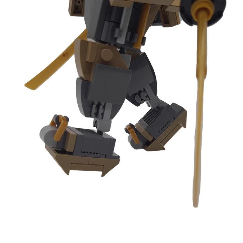 Building Block Compatible, Ronin Samurai Mecha, Toy Building Block Model Small Ornament Boy