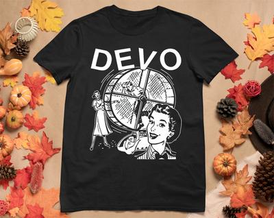 Devo Band T-Shirt Oberteile T-Shirt Alle Größen Baumwolle Herren und Damen
