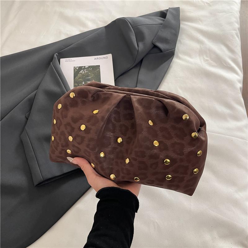 

Осень новая нишевая сумка женский тренд высокая ценность мода повседневная простая плиссированная сумка-клатч женская сумка