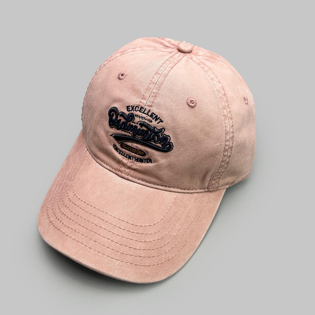 Embroidery letter fun baseball cap men's and women's sunshade retro high quality casual versatile cap