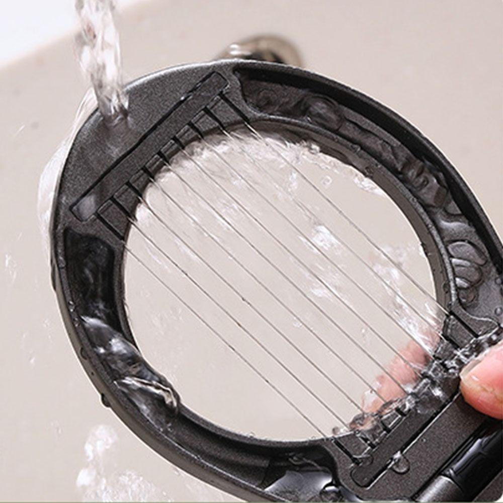 Aluminium Zinc Zinc Alloy Strawberry Slicer Stainless Steel Wire Egg Cutter Egg Slicer  for Hard Boiled Eggs