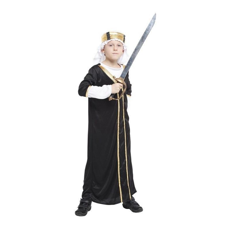 Middle Childrens Delightful Eastern Prince Outfit In Soft Polyester For Boys Girls And