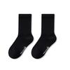 1-12Y Children's Casual Socks Solid Color Teenager Boys Girls Uniform School Sock Cotton Toddlers Infant Baby Socken For Kids