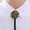 New Trendy Bolo Tie Dance Retros Necktie Western Necktie Adjustable Necktie for Any Wardrobe