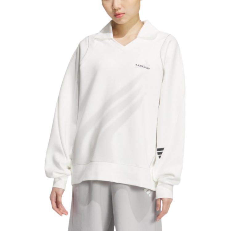 

Adidas Soft Skin Versatile Pullover Sweatshirt Women Sweatshirt Bright-White JY8059 XL