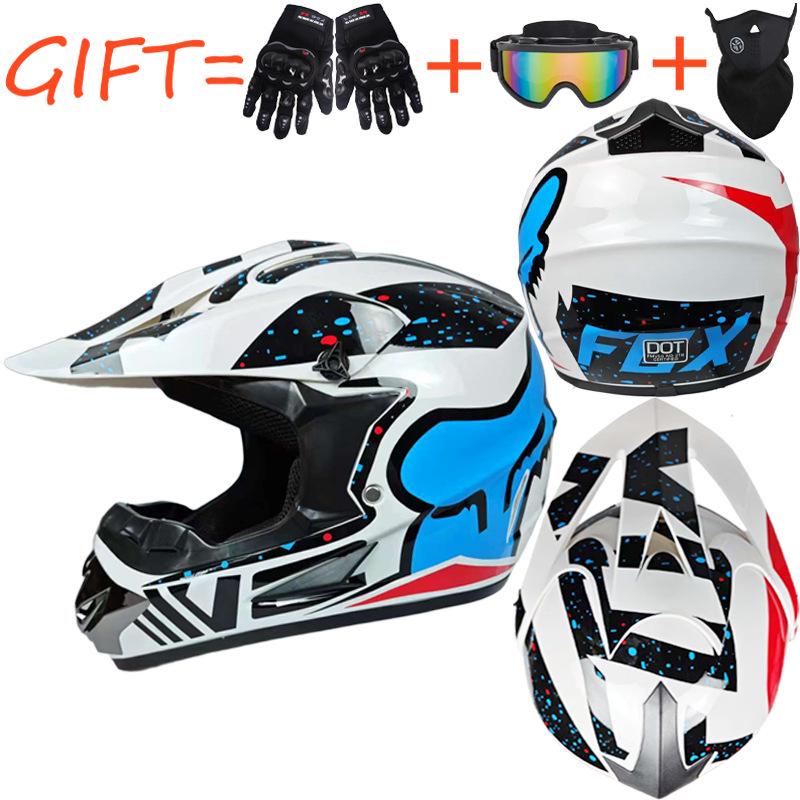 Unisex Four-Season Helmet Set: Off-Road Karting, Beach Car, Mountain Biking, Downhill