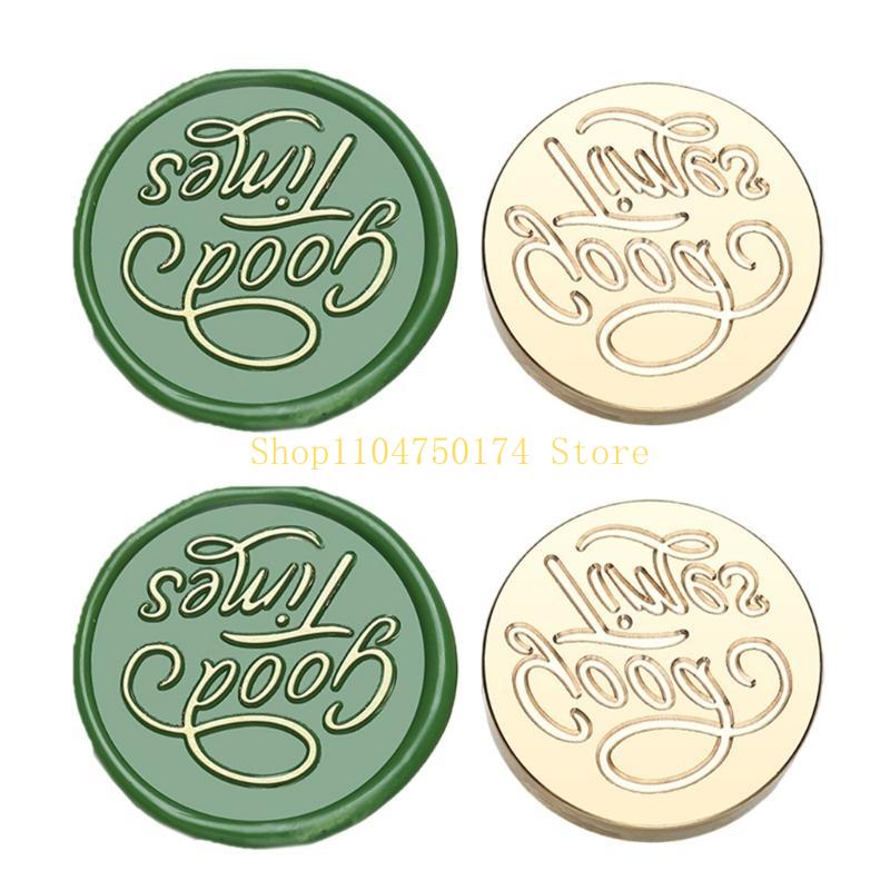 Seal Stamp Head Replacement Antique Embossed Sealing Stamp Head for Envelope top sale