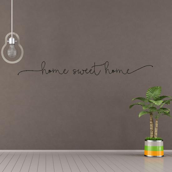 Letter Sweet Home Sticker Wall Art Decal Living Removable Room Home Decoration