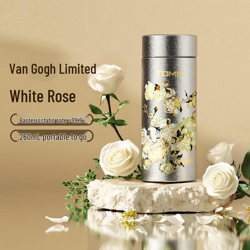 TOMIC 260ml Pure Titanium Insulated Mug