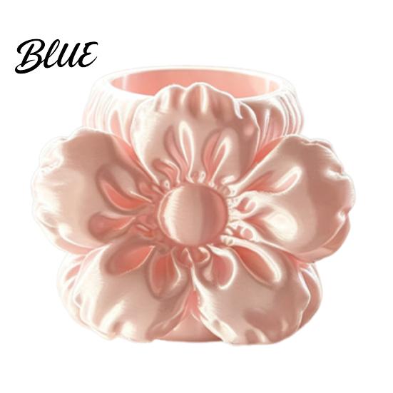 Office Supplies Holder Flower Shape Pen Holder 3D Printing Stand Durable PLA Storage Back to School Gift Case Desktop Organizer for Pencils Markers
