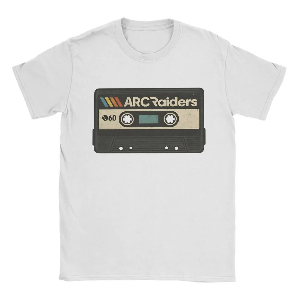 ARC Raiders Mönster Kul T-shirt Unisex Tryckt Bomull Rund Hals Alla Säsonger Streetwear Topp översized t-shirt harajuku