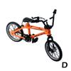 1 stk Retro Legering Mini Finger BMX Sykkel Montering Sykkel Modell Leker Gadgets Gave Leker Modell Mini Bærbar Sykkel For Barn