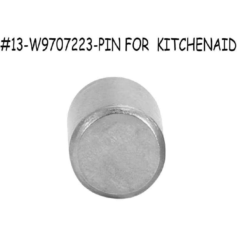 2 Pack WP9707223 Stand Mixer Retainer Pin Groove Dowel for Kitchenaid Part