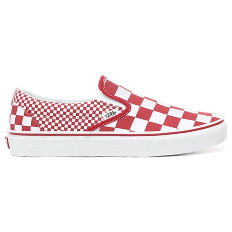 Slip-On Classic Vans 'Red Mix Checker' VN0A38F7VK5