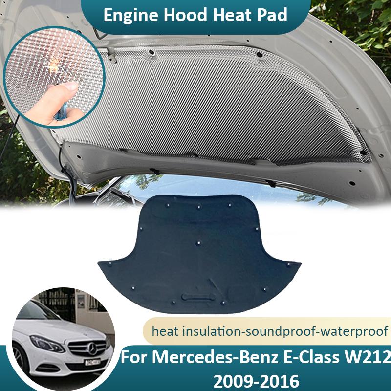 Front Hood Engine For Mercedes Benz E Class W212 2009 2010 2011 2012 2013 2014 2015 2016 ulation Soundproof Mat Accessorie