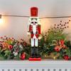 Christmas Nutcrackers Ornament Wood Nutcrackers Soldier Decorations for Christmas Figures Gift