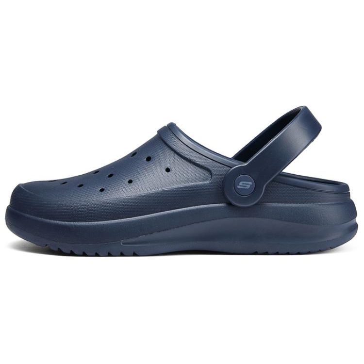 Skechers Foamies Дышащие Универсальные Клоги Мужские клоги Синий 243250-NVY 42