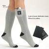 Thermal Heating Socks Heated 3 Temperatures Adjustment Keep Warm USB Rechargeable Winter Long Electric for Daily Use