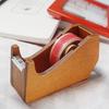 Wooden Tape Cutter Desktop Tape Dispenser Animal Shaped Squirrel Whale Design Ergonomic