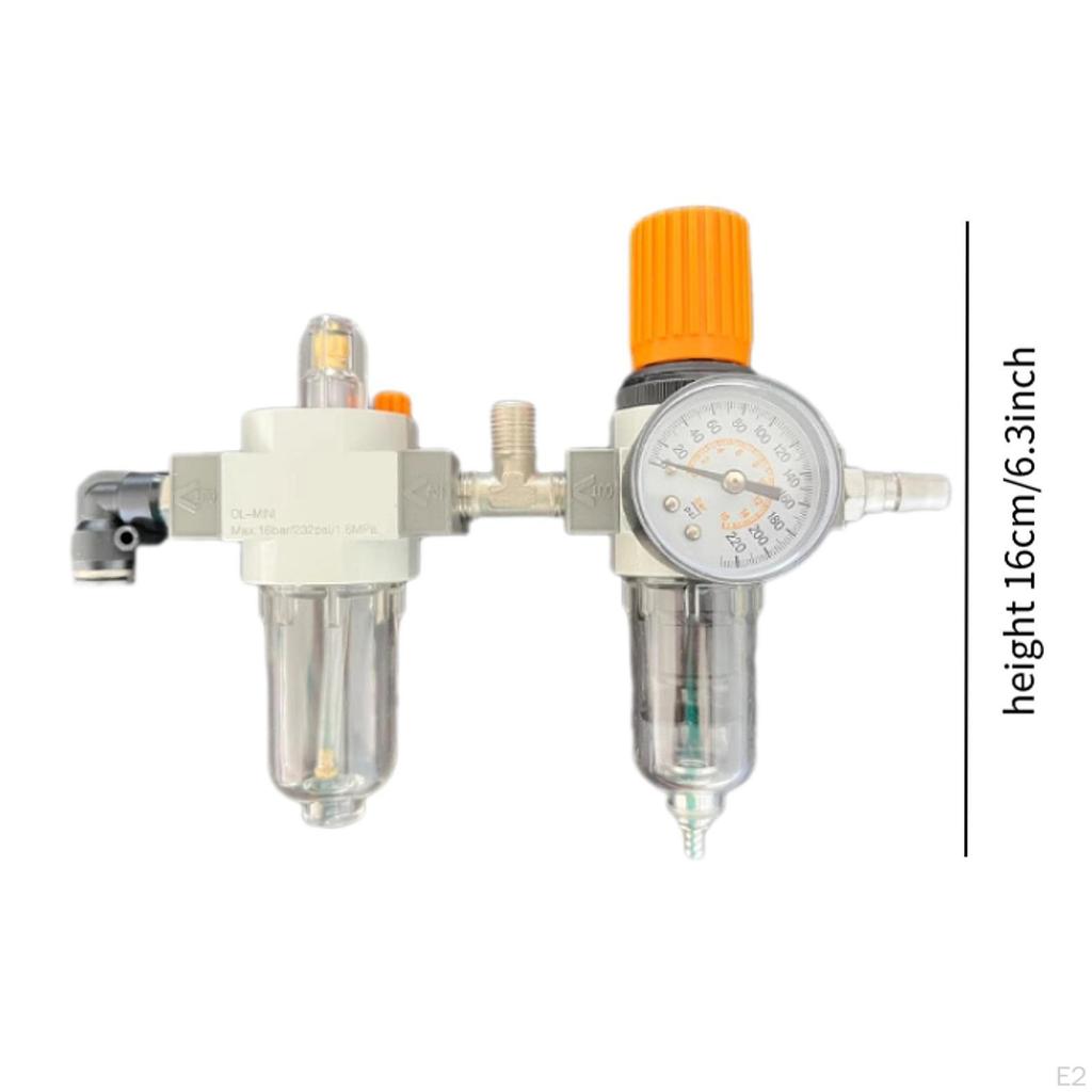 Reifenmontiermaschine Öl-Wasserabscheider 1/4" NPT Einfache Installation Essentiell für Reifendienste Luftdruck