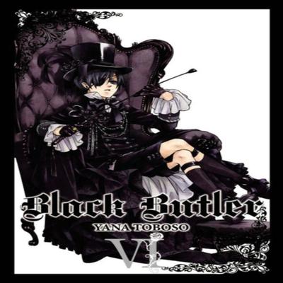 Black Butler Vol 6 by Yana Toboso Paperback Book 9780316084307