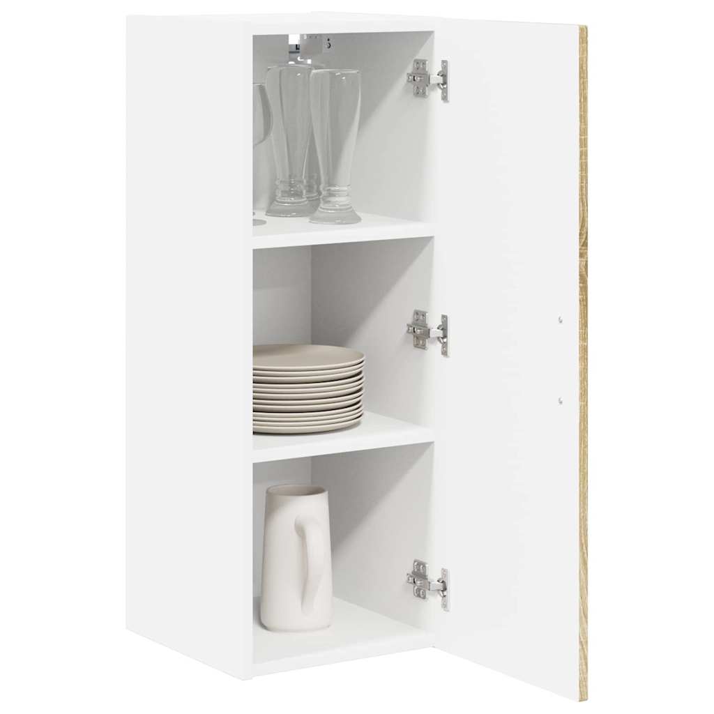 Wall Cabinet LUCCA 2 Pcs Sonoma Oak 30 X 31 X 80 Cm