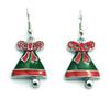 Latest European & American Drip Oil Bell Earrings - Christmas Gift Jewelry