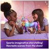Unicorn Academy Interactive Rainbow Light-Up Wild Stars with Lights, Sounds & Music, Doll & Unicorn Toy for Ages 4+