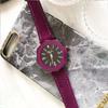 Trendy Brand Fashionable Baby's Breath Ladies Watch Genuine Leather Waterproof Casual Quartz Watch