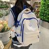 Korean & Japanese Style Versatile Nylon Backpack, Large Capacity College & Middle School Bookbag for Women