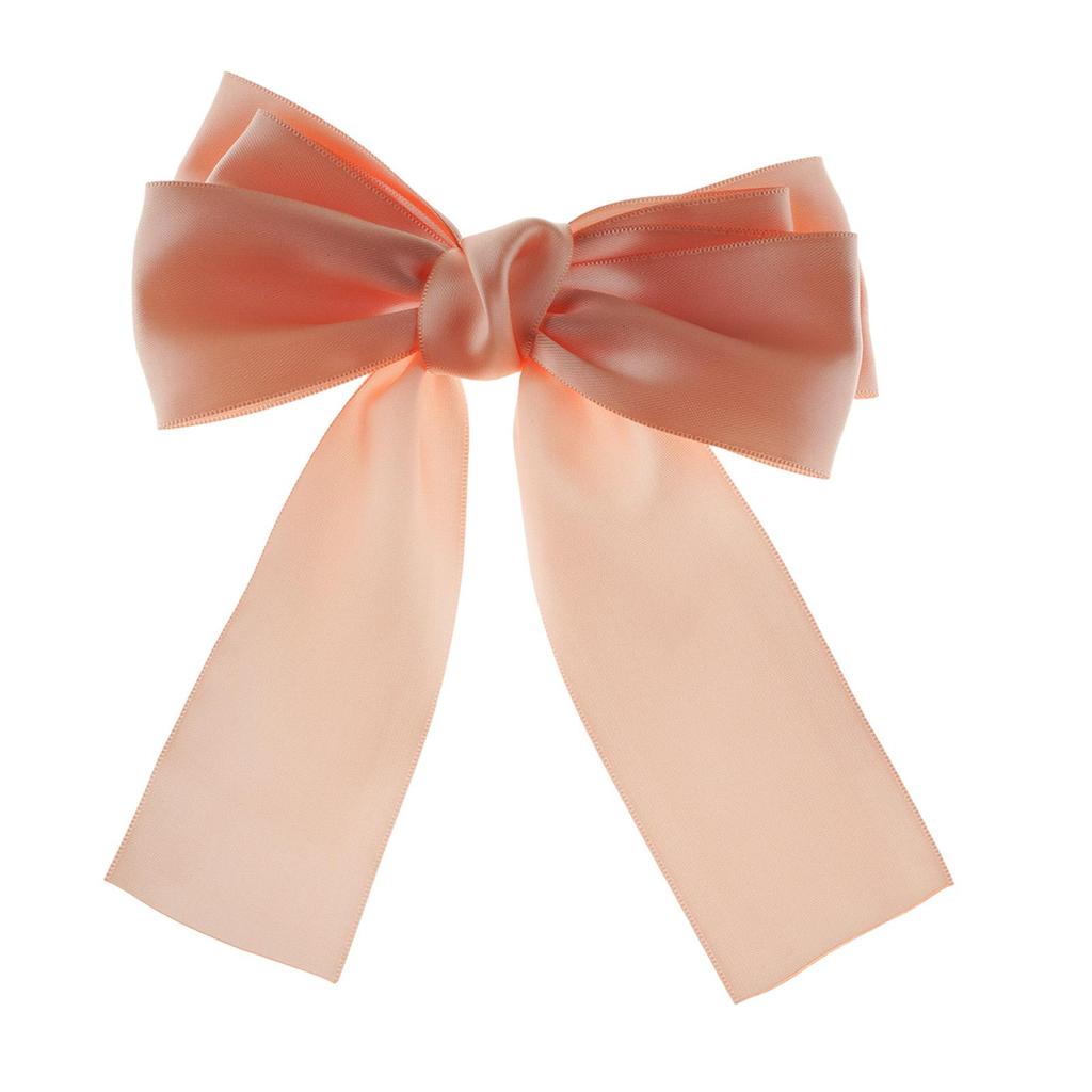 Ribbon Hair Bows, Large Bow Top Clip, Alligator Clips Headwear, Barrette Bowknot Hair Clip for Ceremony Birthday Party