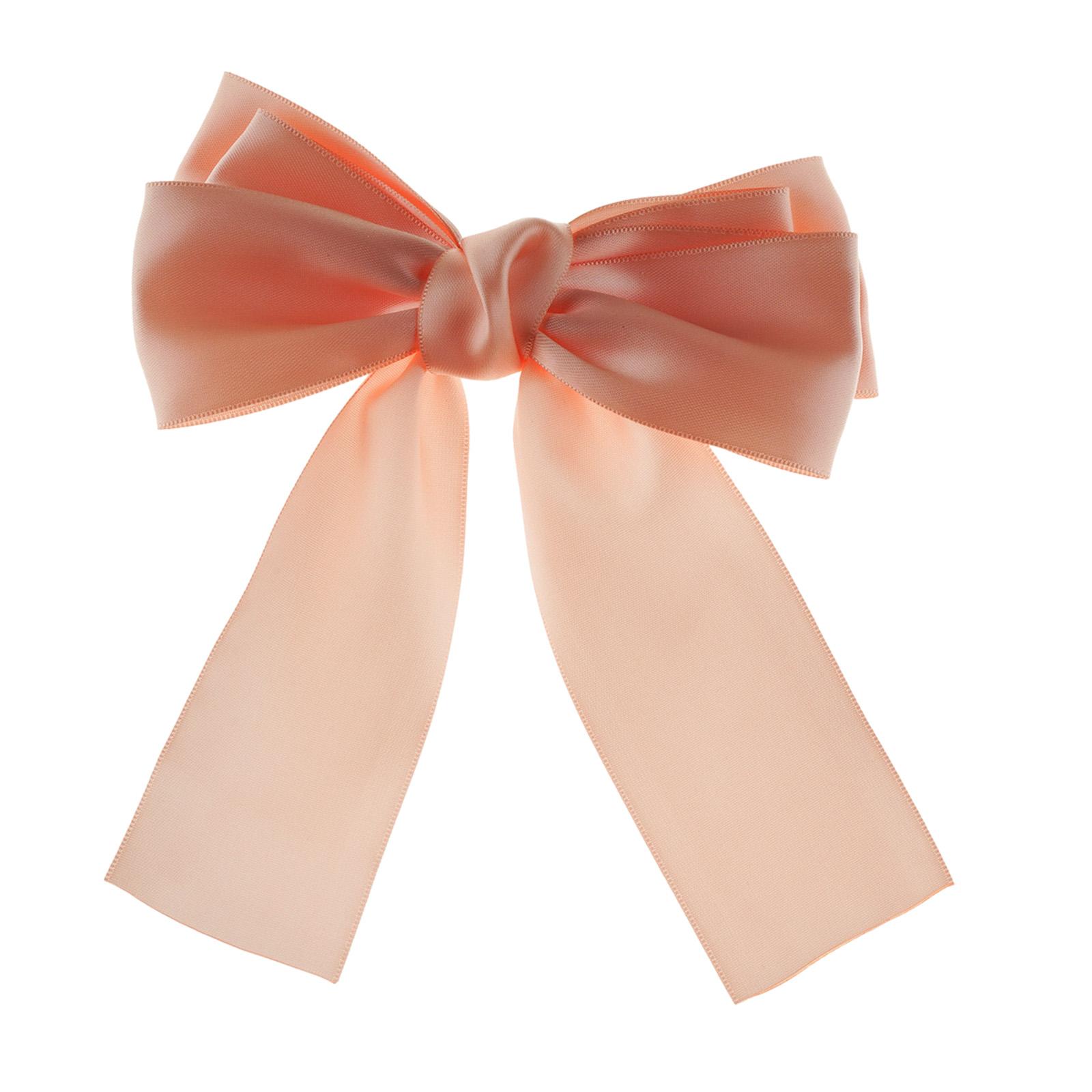 

Ribbon Hair Bows, Large Bow Top Clip, Alligator Clips Headwear, Barrette Bowknot Hair Clip for Ceremony Birthday Party
