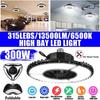 300W/200W 13500LM 315LED Pliable UFO LED High Bay Lights Lumière LED de Garage Éclairage Industriel Entrepôt Lampes LED High Bay