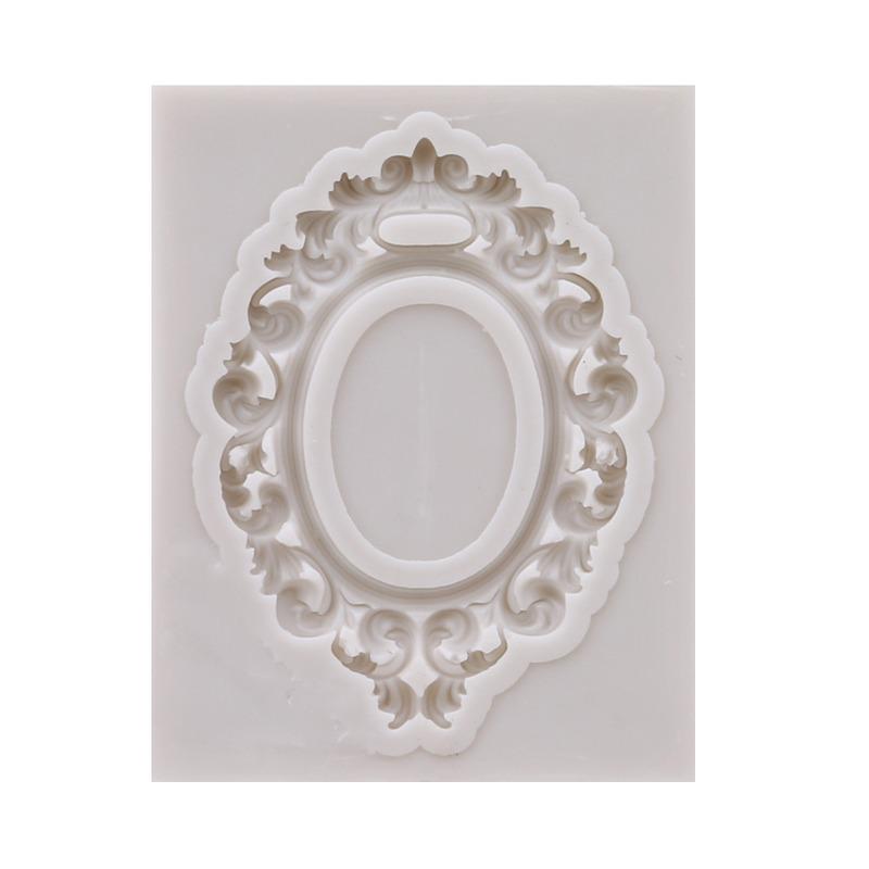 

Барокко Силиконовая форма для рельефа в виде свитка DIY Рельефный торт Инструменты для украшения торта Формы для конфет, шоколада и глины