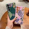 Leopard Print Pattern Case for Samsung Galaxy S25 S24 Ultra S23 S22 S21 S20 FE Plus Soft TPU Slim Fit Shockproof Cover