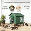 Folding Outdoor Cat Tent Warm Insulated Cat House Dog Sleeping Bed Pet Condos  All Seasons