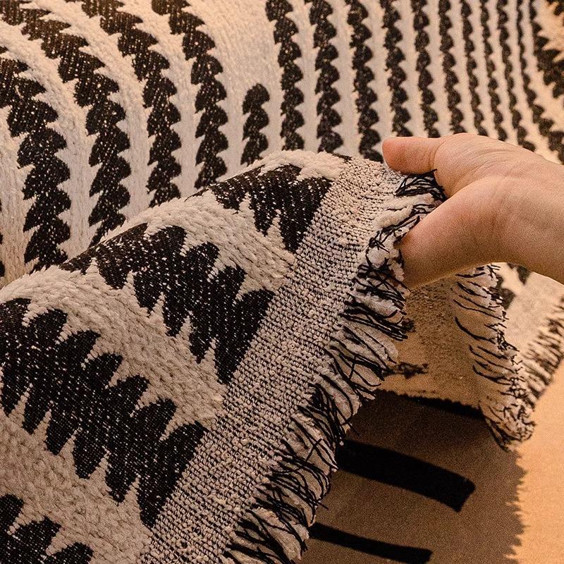 Chenille Sofa Towel Four Seasons Universal Sofa Cushion All-Inclusive Full Covered Cloth Cover Non-Slip Simple Anti-Scratching Double-Sided Universal