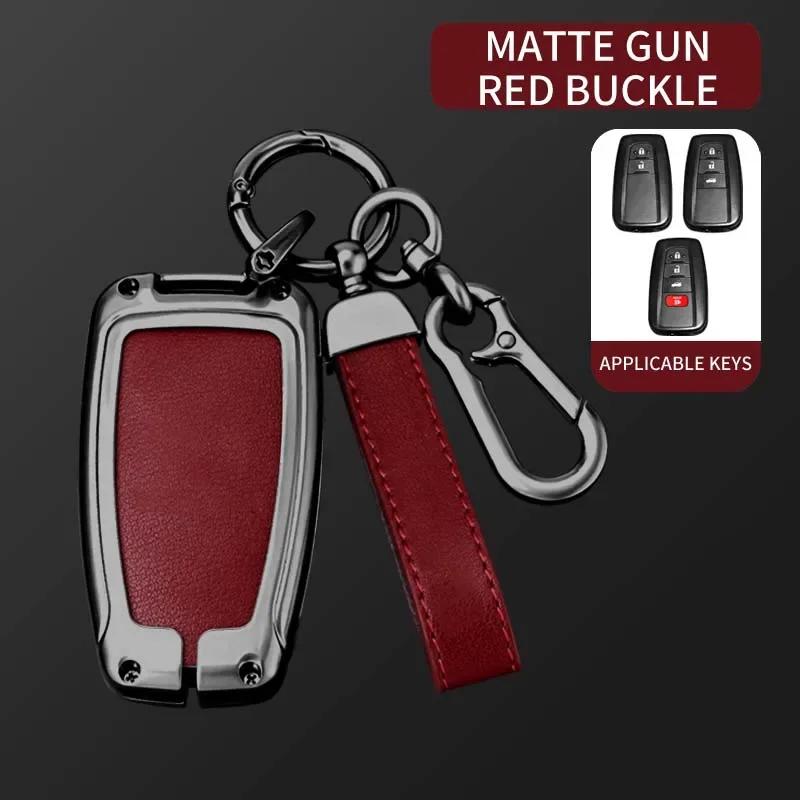 Car Remote Key Case Cover Shell Fob For Toyota Corolla Prius Camry CHR C-HR RAV4 Altis Land Cruiser Prado Keyless Accessories