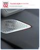 Stainless Steel Air Vent Protector for 23-25 Honda CRV Dashboard